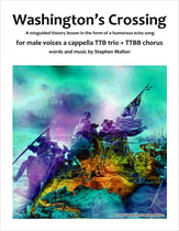 Washington's Crossing TTBB choral sheet music cover